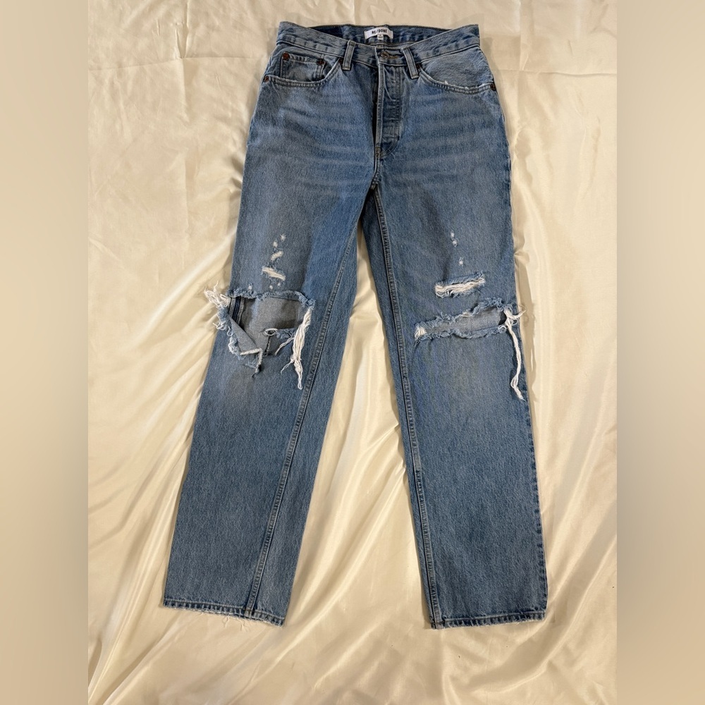 Re/Done 90’s Comfy High Rise Loose Fit Jeans